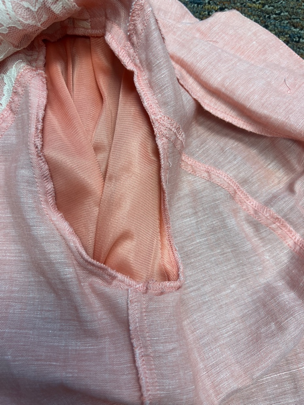 Maurices Light Salmon / Coral Jacket with Buttons & Ruffles New with Tags XL - Picture 7 of 14